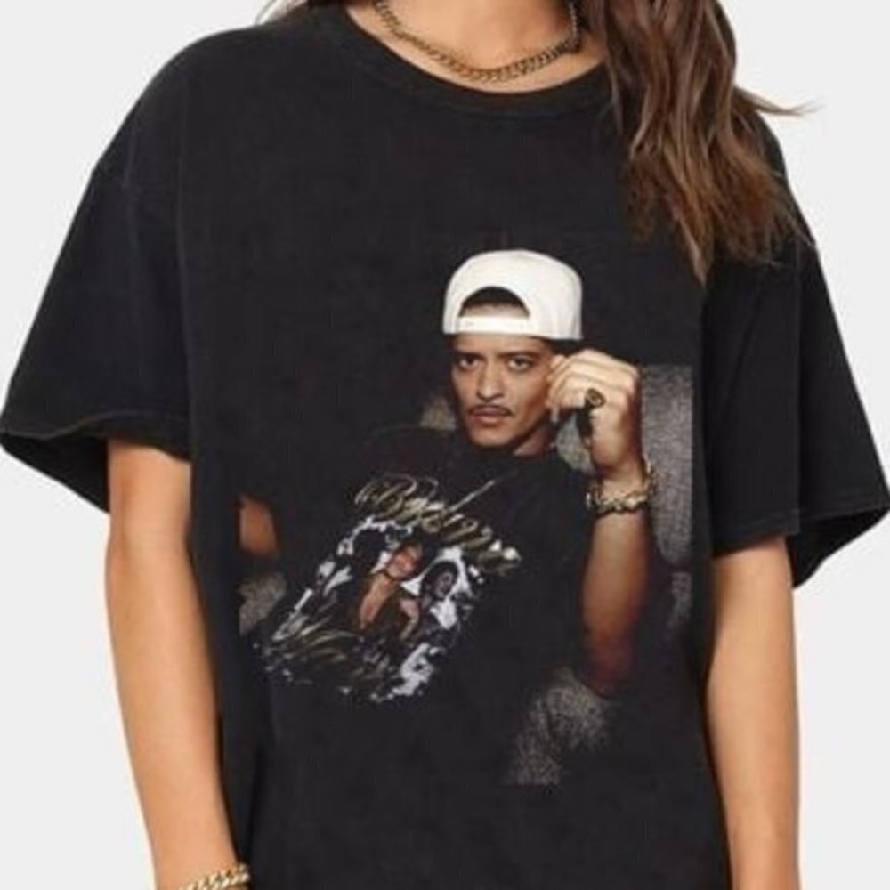 Bruno Mars Music Tshirt Bruno Mars Concert  T Shirt